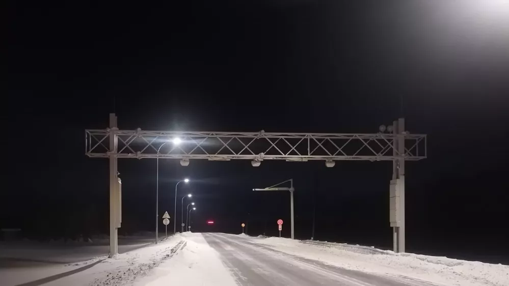 Пункт весогабаритного контроля начал работать в Колпашевском районе