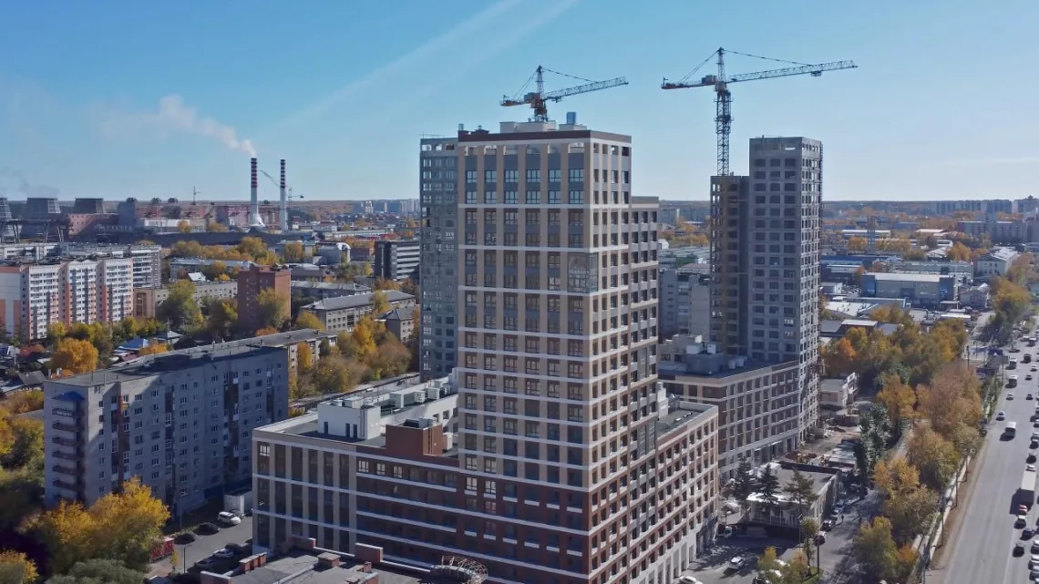 Годовой план по вводу жилья перевыполнен в Томской области