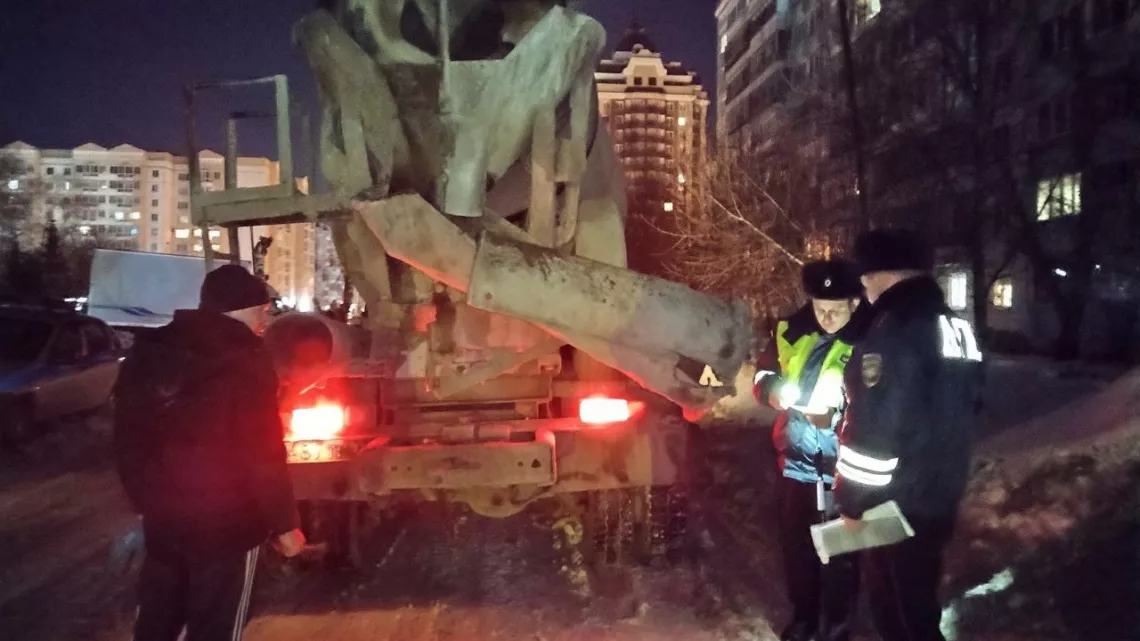 В ходе рейда в Томске водители 10 грузовиков привлечены к ответственности