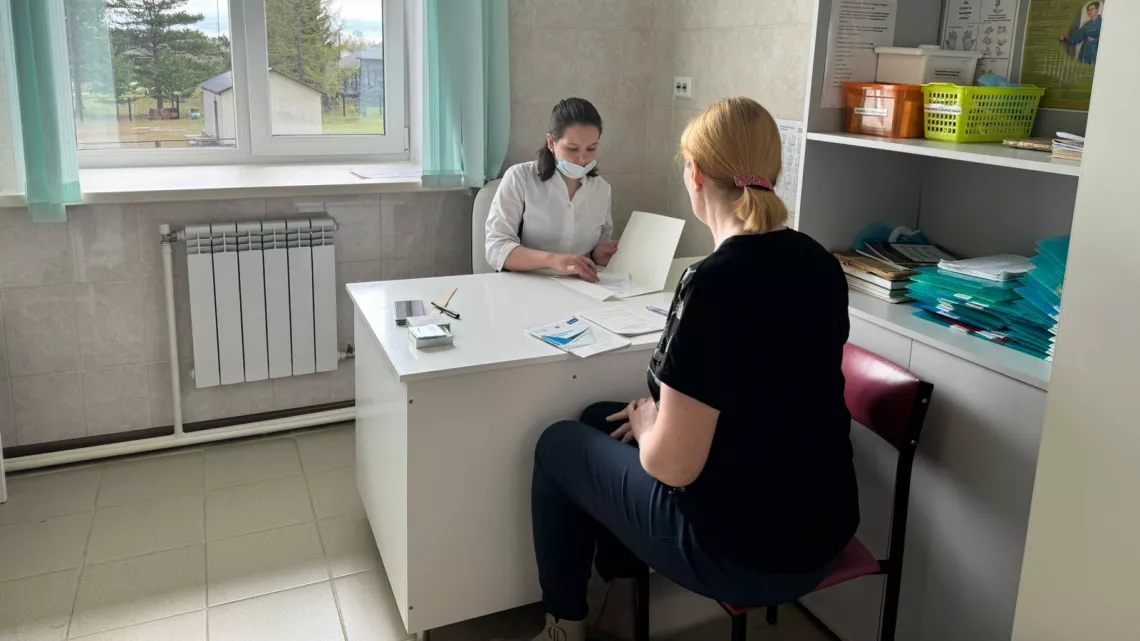 Более 700 жителей томского севера осмотрели врачи 