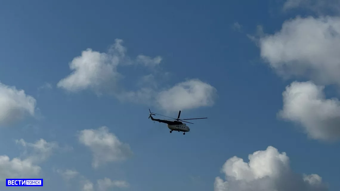 За первое полугодие 1294 жителя Томской области доставлены в больницы санавиацией