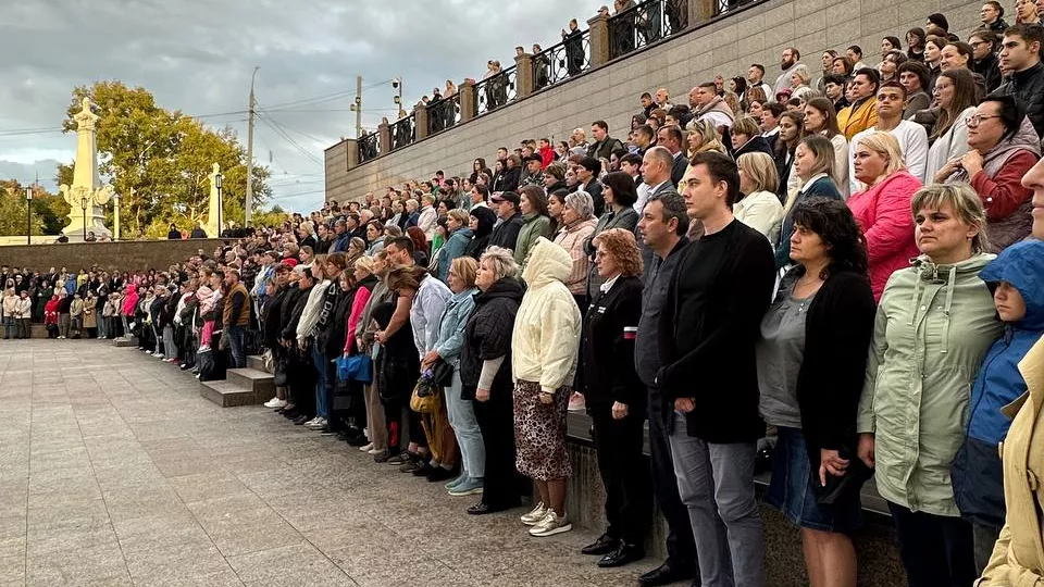 В Томске прошла акция памяти, посвященная 20-летию трагедии в Беслане