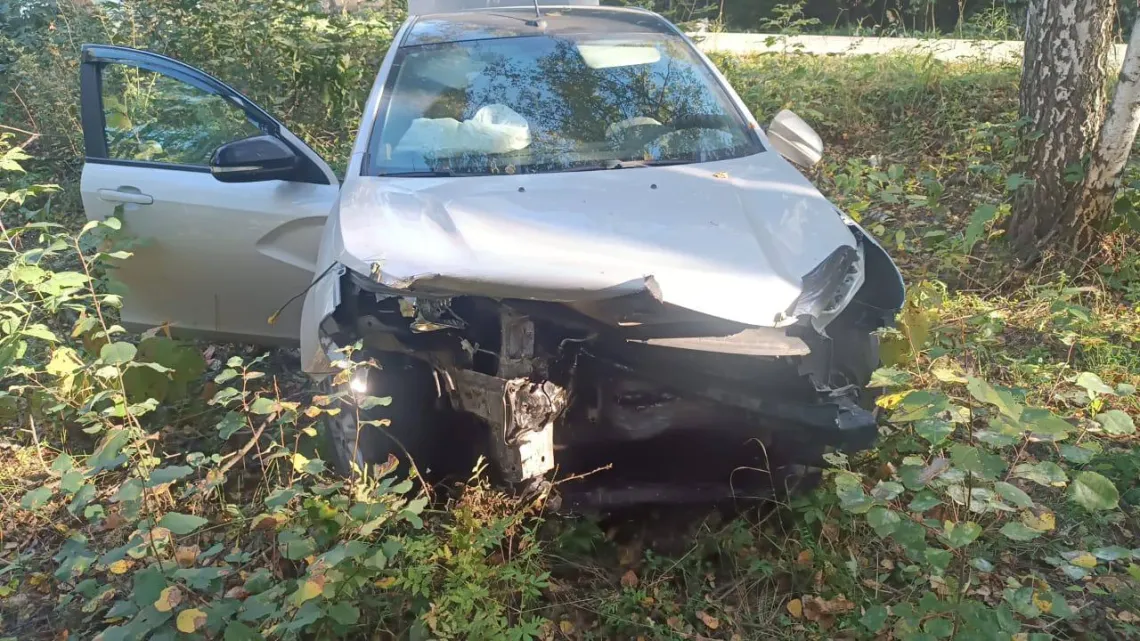 Томичка выехала на встречку и попала в больницу