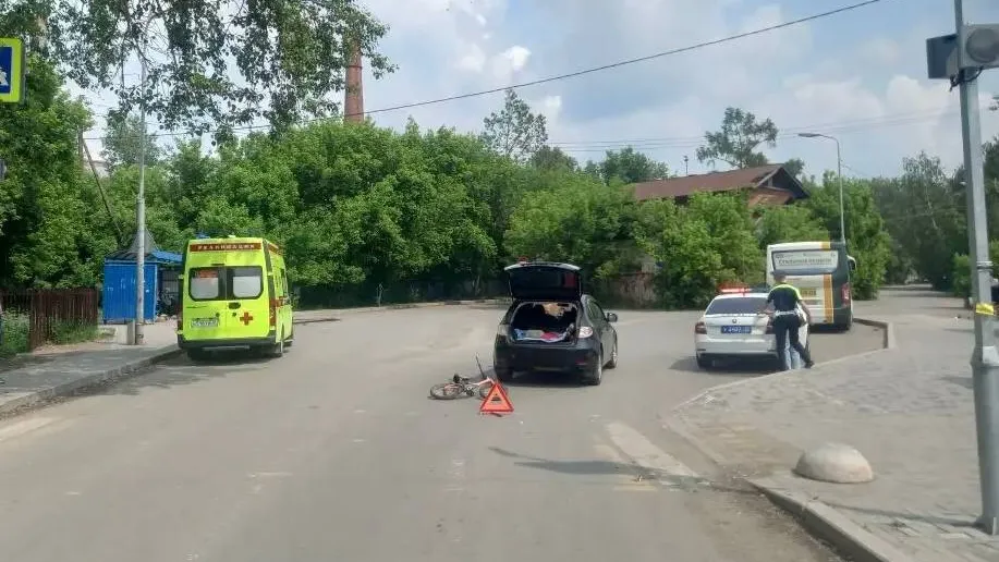 Четырехлетнего мальчика сбили на пешеходном переходе в Томске