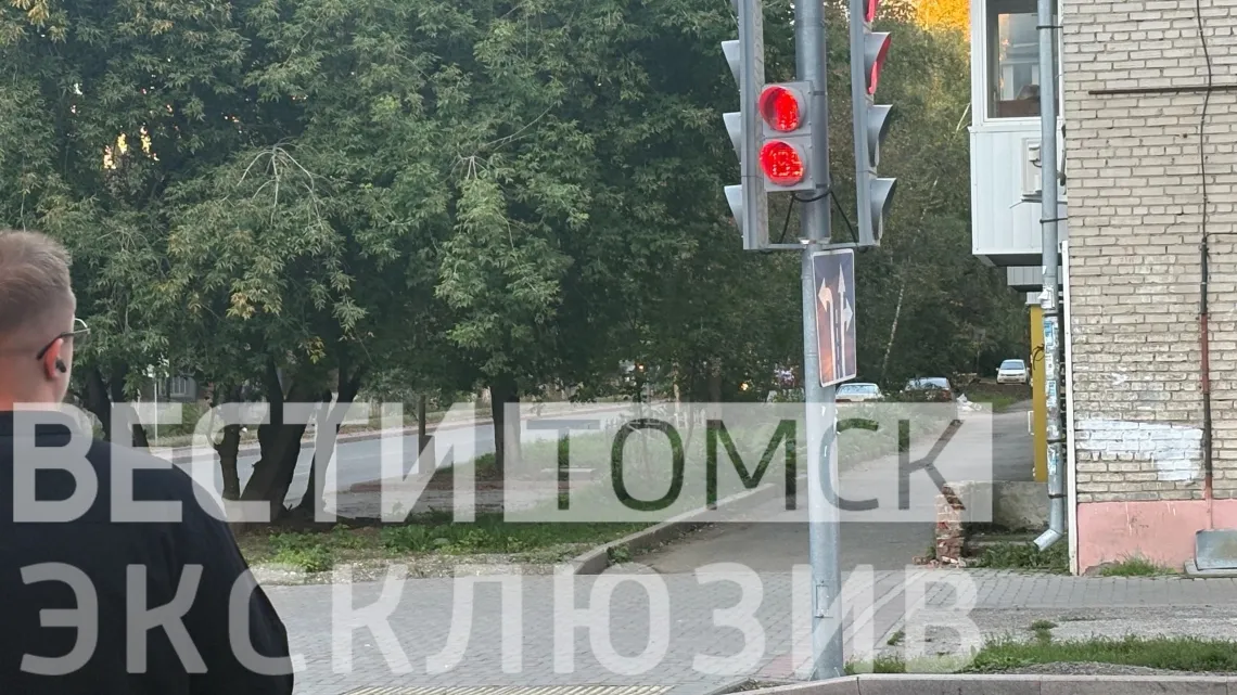 Томичи обнаружили бесконечный светофор