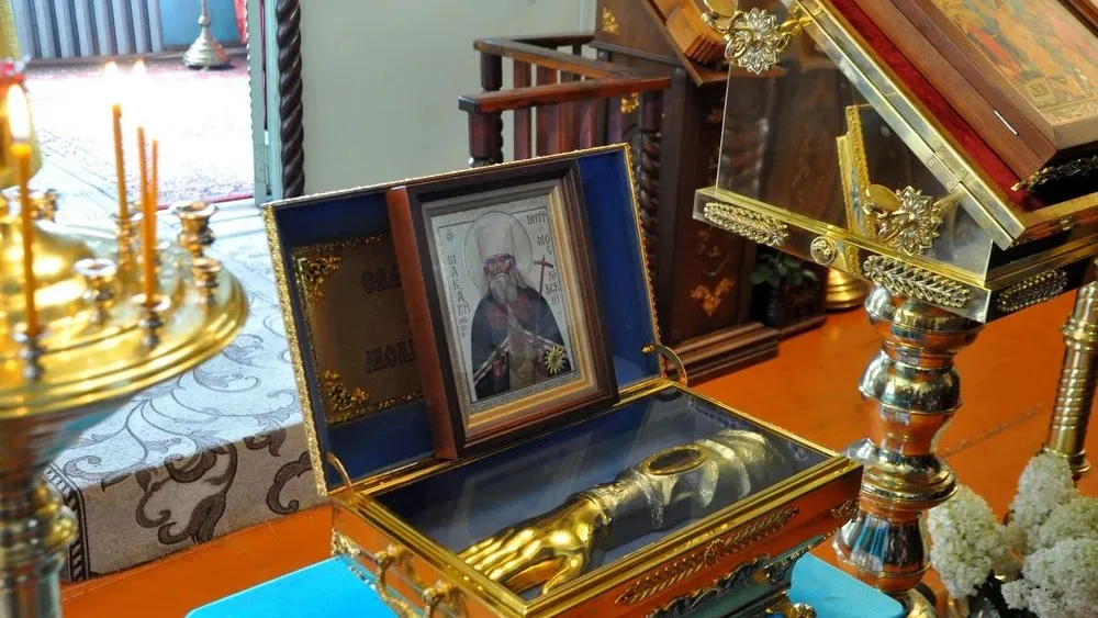 Мощи святителя Макария привезли в храм Томской области
