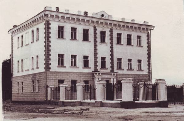 Первое здание томского телевидения&#44; 1955 год