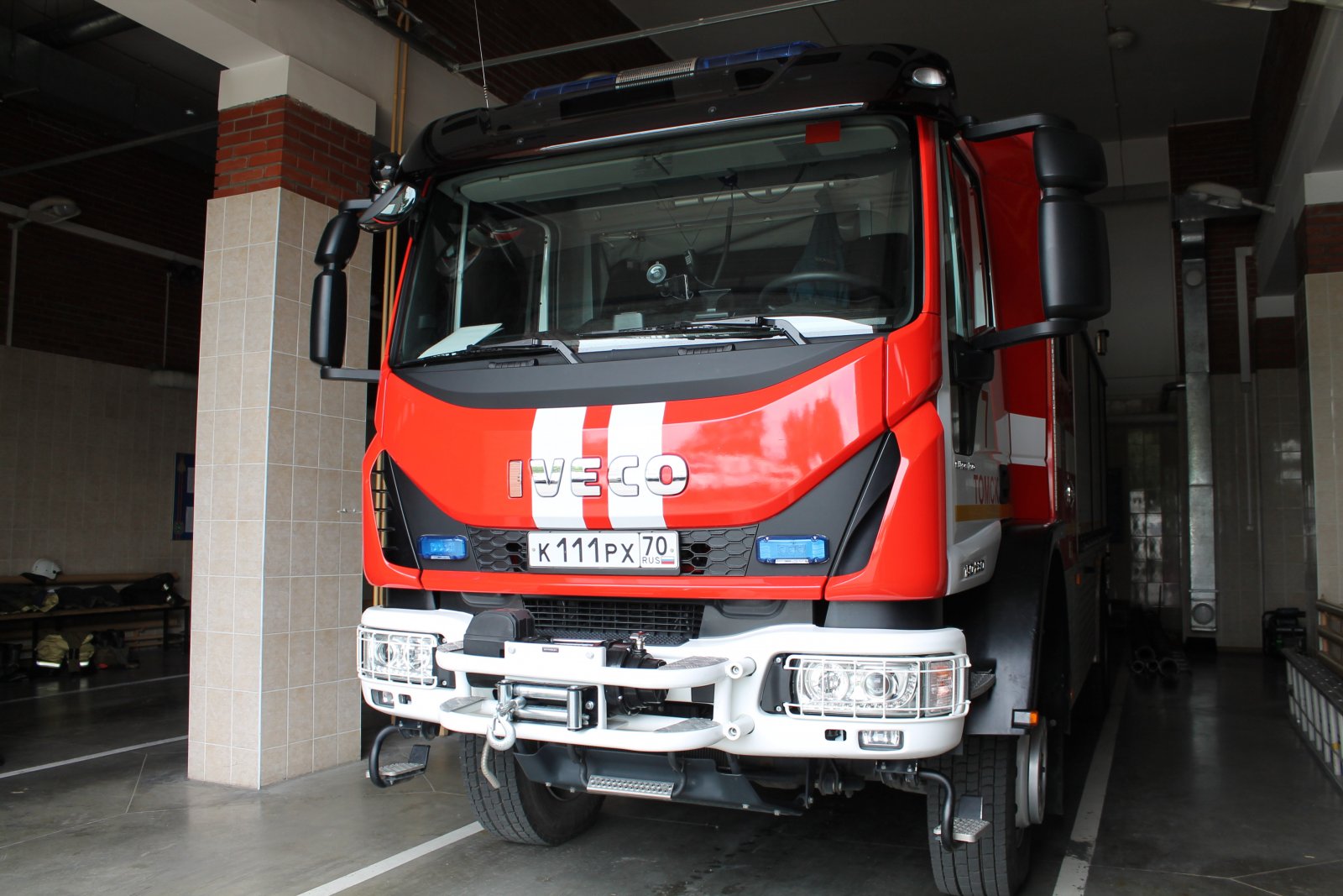 Iveco - cамый современный пожарный автомобиль в Томске