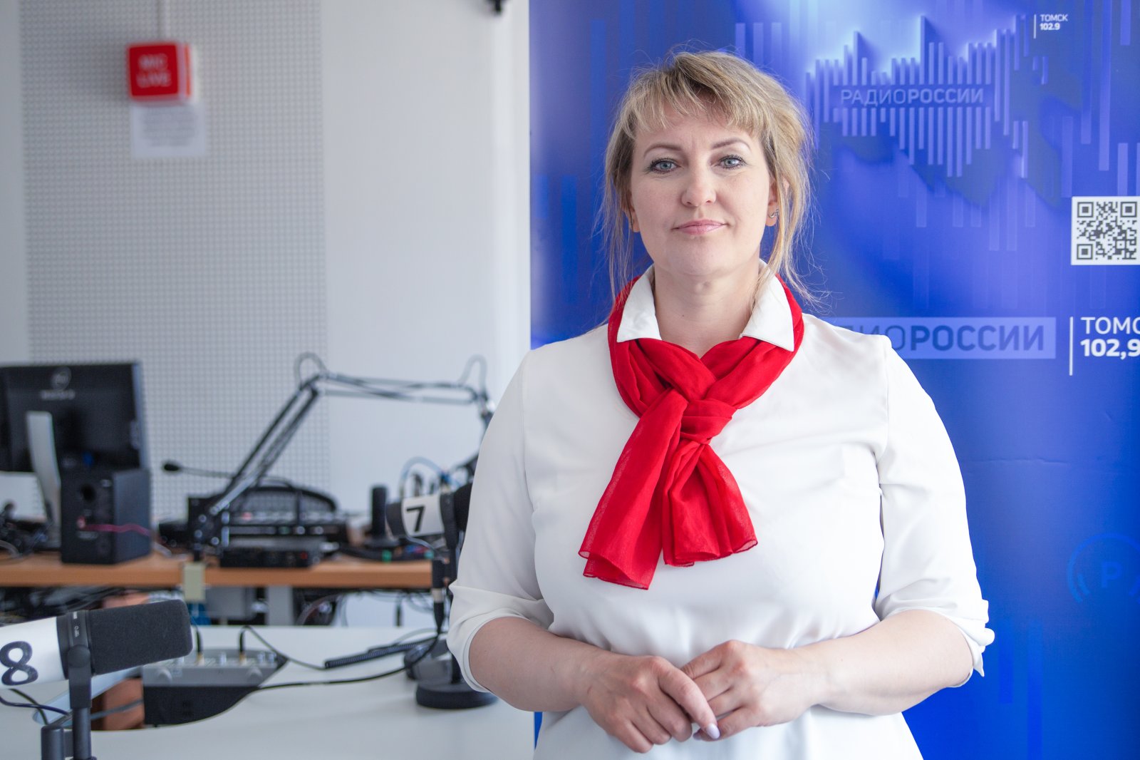 Наталия Корсакова, начальник службы радиовещания ГТРК "Томск"